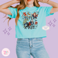 PRINTED SUPER CHRISTMAS - WOMENS BOXY T-SHIRT