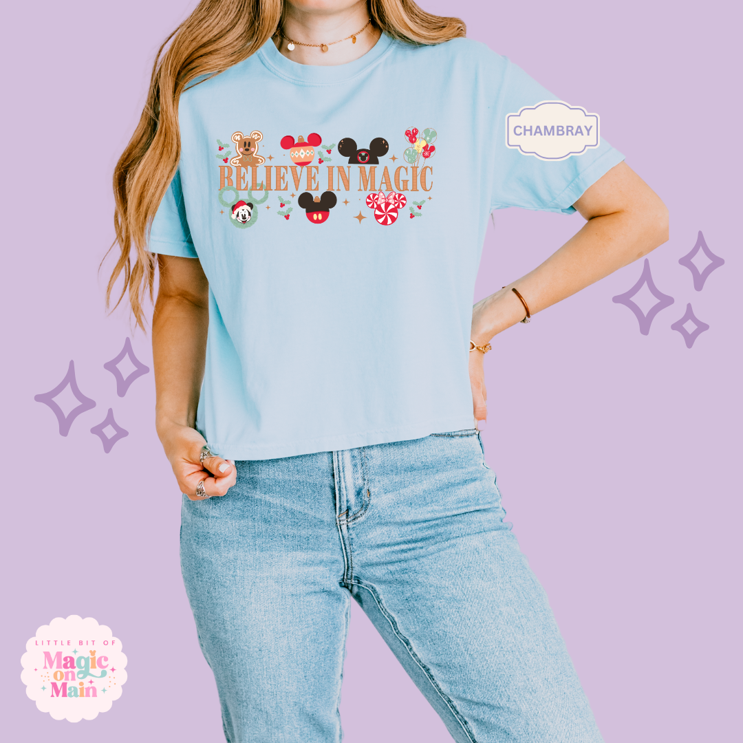 PRINTED BELIEVE IN MAGIC - EXCLUSIVE TO MoM - WOMENS BOXY T-SHIRT