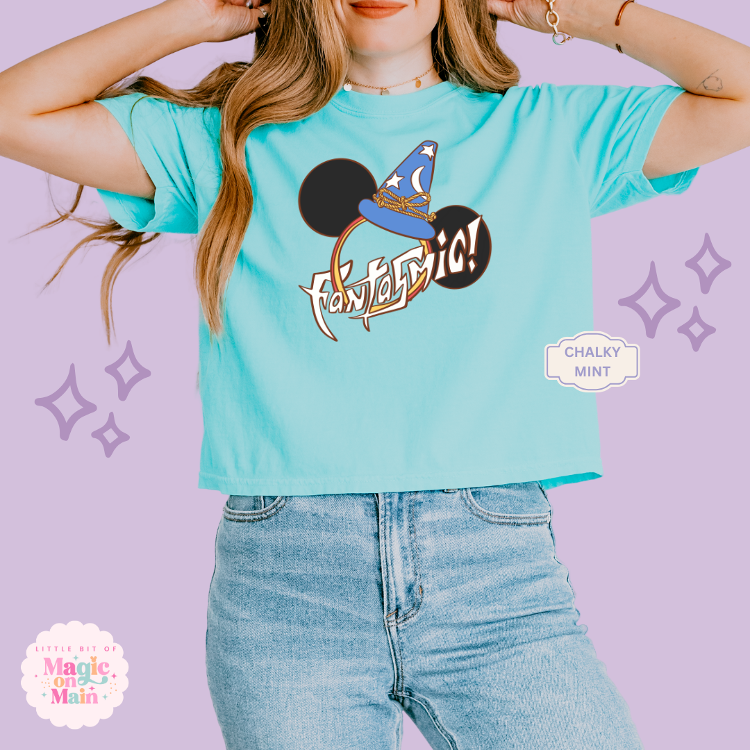PRINTED FANTASMIC EARS -  WOMENS BOXY T-SHIRT