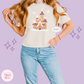 PRINTED GINGERBREAD CASTLE - EXCLUSIVE TO MoM - WOMENS BOXY T-SHIRT