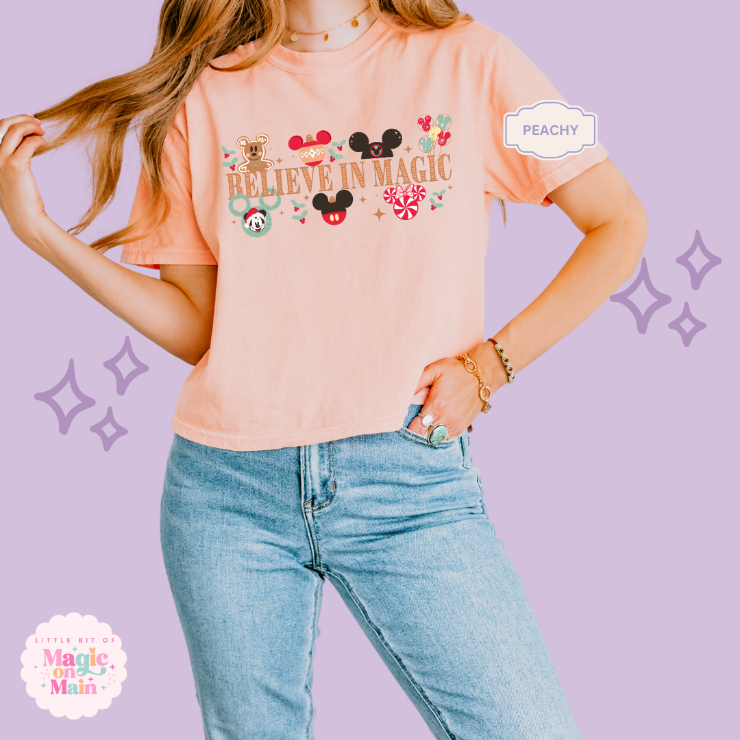 PRINTED BELIEVE IN MAGIC - EXCLUSIVE TO MoM - WOMENS BOXY T-SHIRT