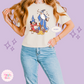 PRINTED SORCERER -  WOMENS BOXY T-SHIRT