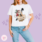 PRINTED PLUTO CHRISTMAS - WOMENS BOXY T-SHIRT
