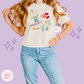 EMBROIDERED ALIENS - EXCLUSIVE TO MoM - WOMENS BOXY T-SHIRT