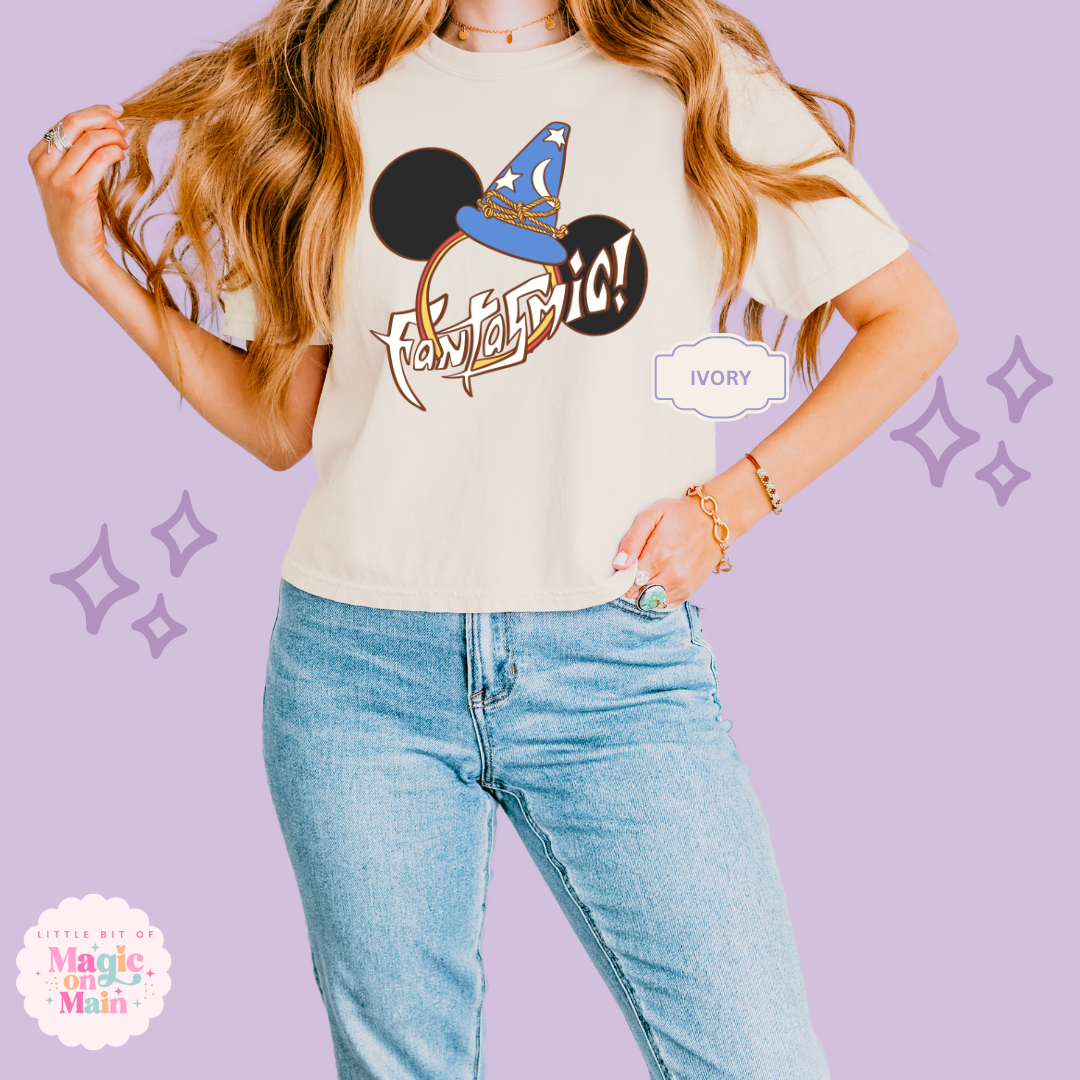 PRINTED FANTASMIC EARS -  WOMENS BOXY T-SHIRT