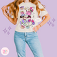 PRINTED MINNIES WONDERLAND -  WOMENS BOXY T-SHIRT