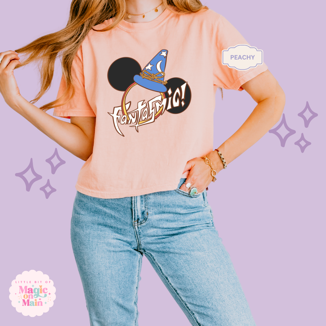 PRINTED FANTASMIC EARS -  WOMENS BOXY T-SHIRT