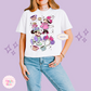 PRINTED MINNIES WONDERLAND -  WOMENS BOXY T-SHIRT