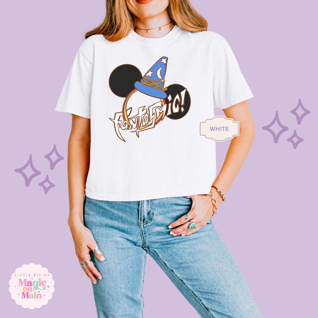 PRINTED FANTASMIC EARS -  WOMENS BOXY T-SHIRT