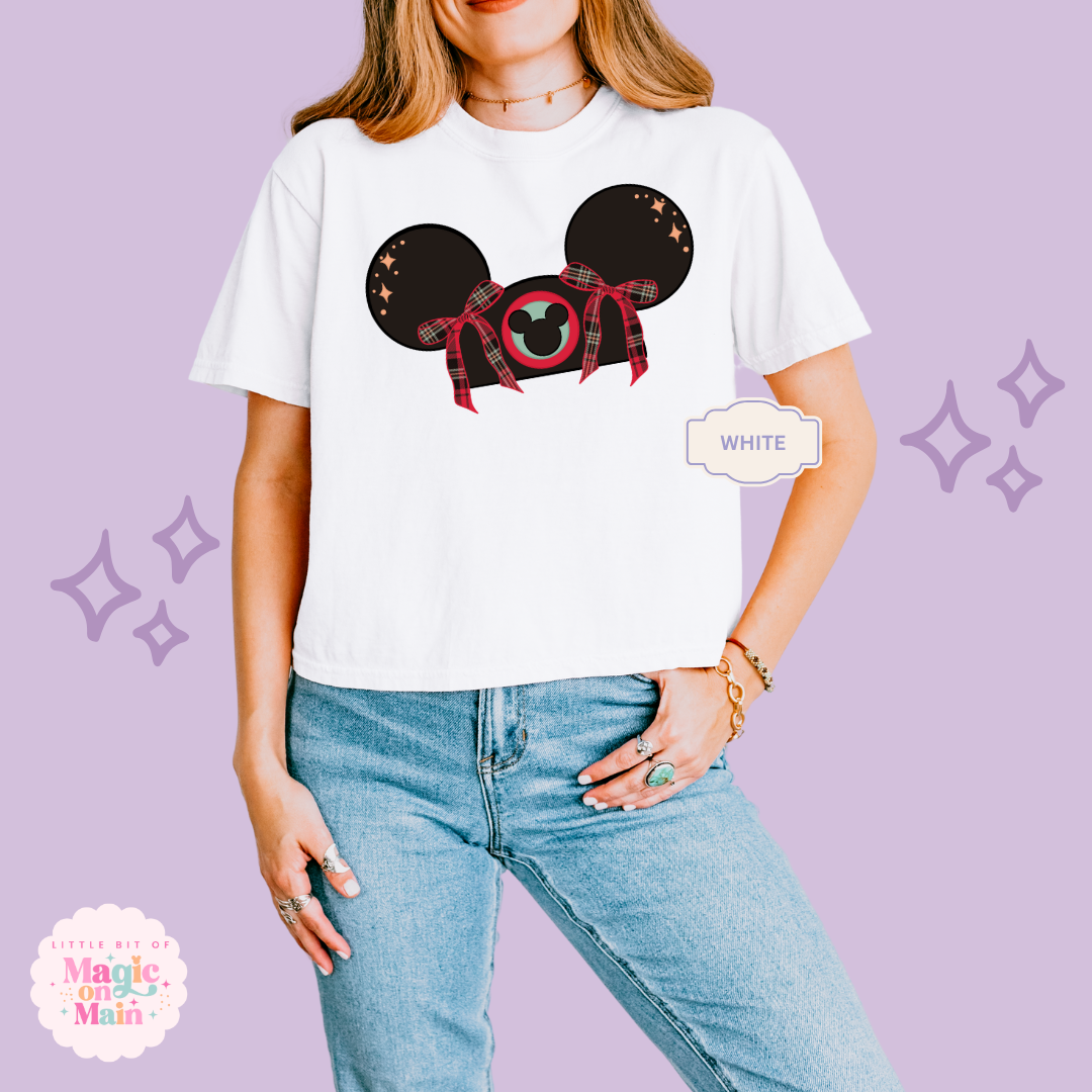 PRINTED CHRISTMAS HAT - EXCLUSIVE TO MoM - WOMENS BOXY T-SHIRT