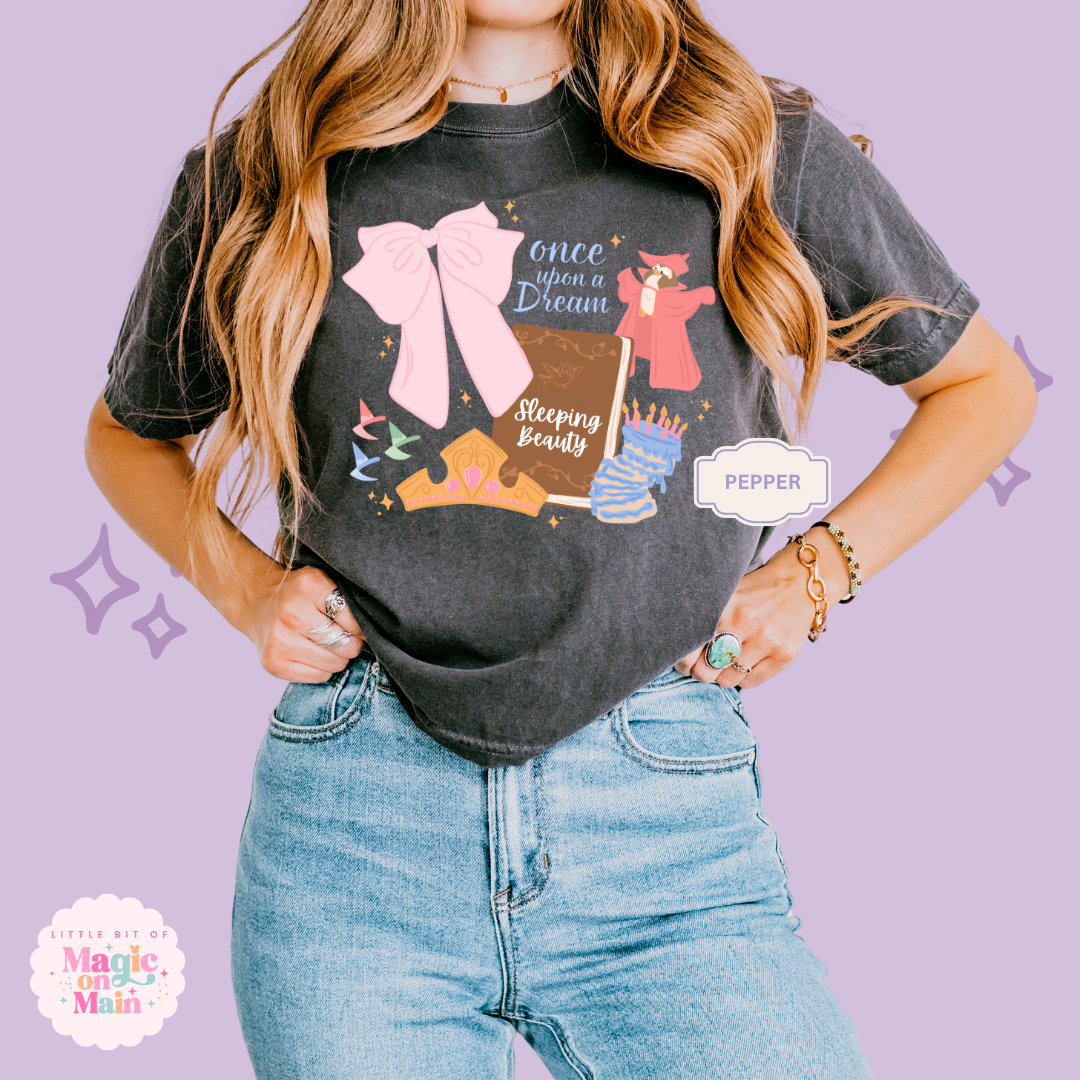 PRINTED ONCE UPON A DREAM - EXCLUSIVE TO MoM - WOMENS BOXY T-SHIRT 10048