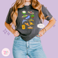 PRINTED PRINCESS ELEMENTS - WOMENS BOXY T-SHIRT 10050