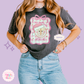 EMBROIDERED SML WORLD COQUETTE - EXCLUSIVE TO MOM - WOMENS BOXY T-SHIRT