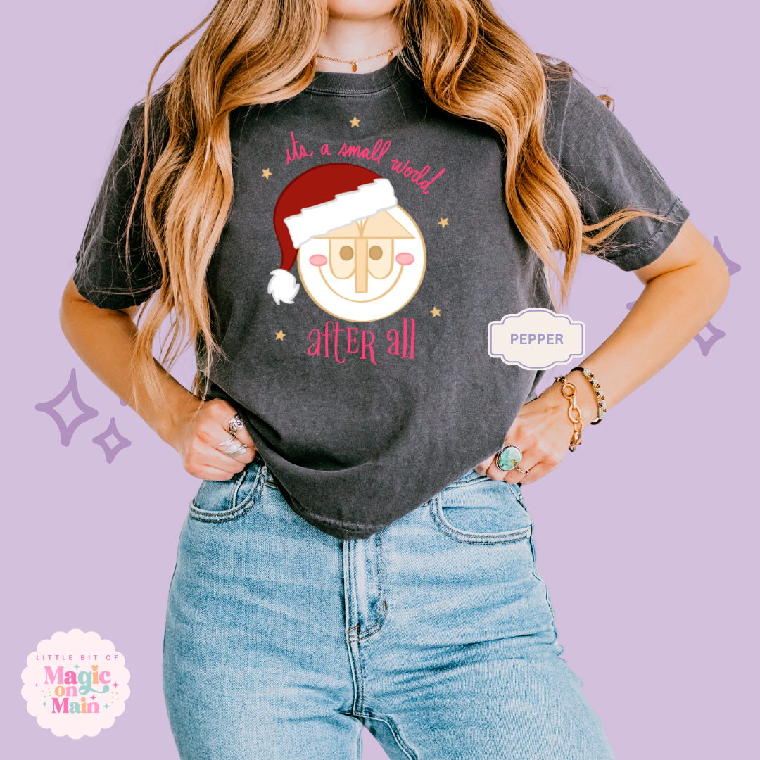 PRINTED SML WORLD - EXCLUSIVE TO MoM - WOMENS BOXY T-SHIRT