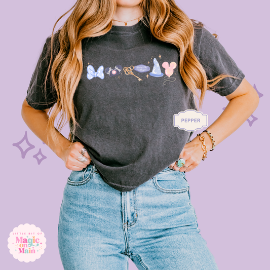 PRINTED PARK DAY MAGIC - EXCLUSIVE TO MoM - WOMENS BOXY T-SHIRT