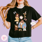 PRINTED BELLE - WOMENS BOXY T-SHIRT 10044