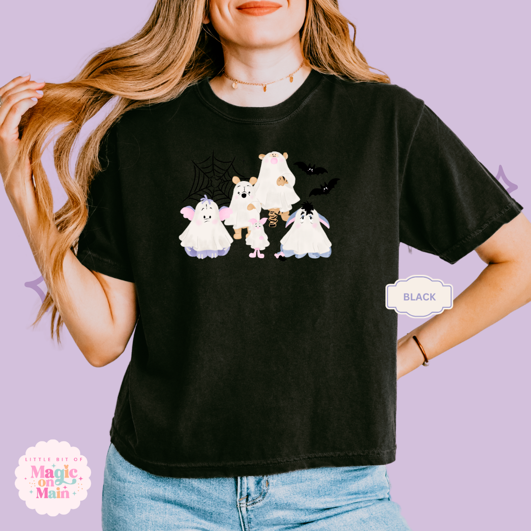 PRINTED WINNIE THE BOO - EXCLUSIVE TO MoM - WOMENS BOXY T-SHIRT