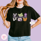 EMBROIDERED THIS IS HALLOWEEN - EXCLUSIVE TO MOM - WOMENS BOXY T-SHIRT