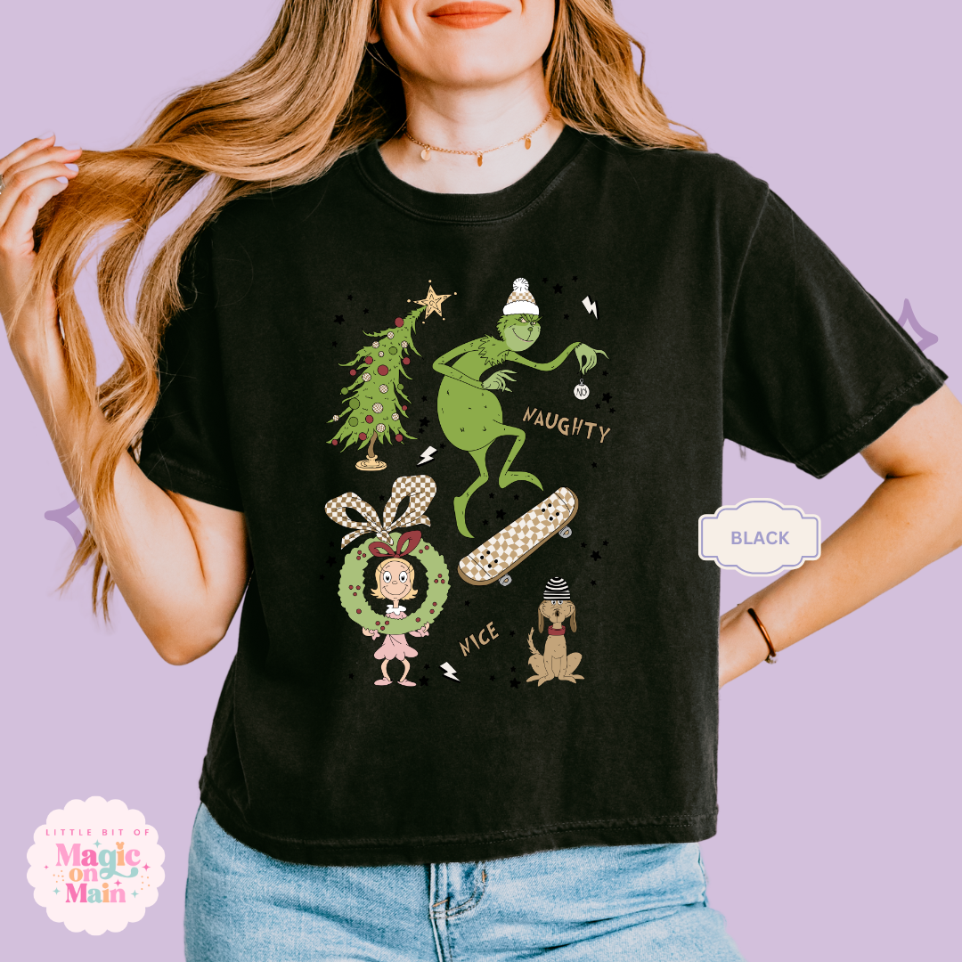 PRINTED MAX AND FRIENDS - EXCLUSIVE TO MoM - WOMENS BOXY T-SHIRT