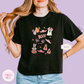 EMBROIDERED GHOULY HALLOWEEN - EXCLUSIVE TO MOM - WOMENS BOXY T-SHIRT 10059