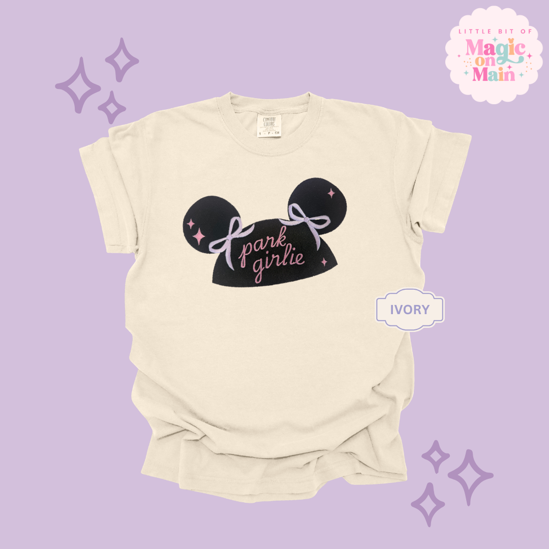 EMBROIDERED PARK GIRLIE HAT - EXCLUSIVE TO MoM - ADULT T-SHIRT