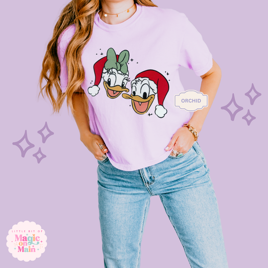 EMBROIDERED MERRY DNLD DAISY - EXCLUSIVE TO MOM - WOMENS BOXY T-SHIRT