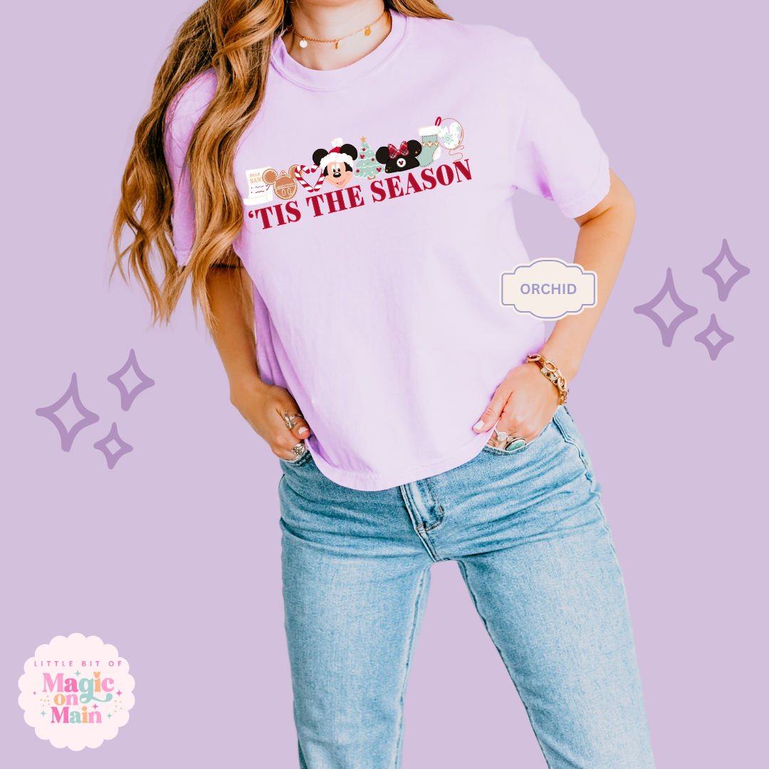 PRINTED TIS THE SEASON - EXCLUSIVE TO MoM - WOMENS BOXY T-SHIRT