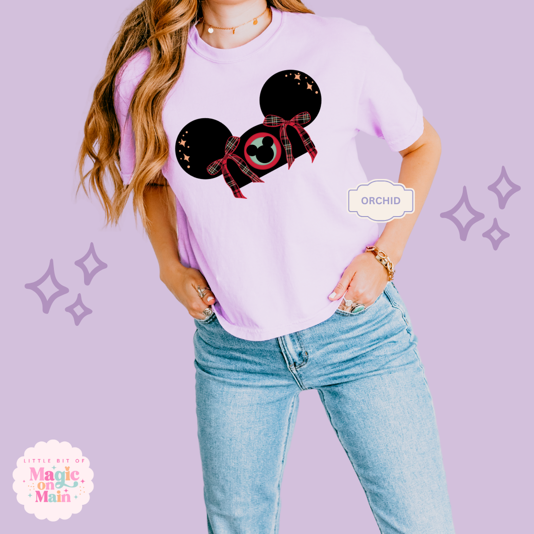PRINTED HOLIDAY HAT - EXCLUSIVE TO MoM - WOMENS BOXY T-SHIRT