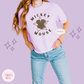 PRINTED MCKY SNACKS - EXCLUSIVE TO MoM - WOMENS BOXY T-SHIRT 10062