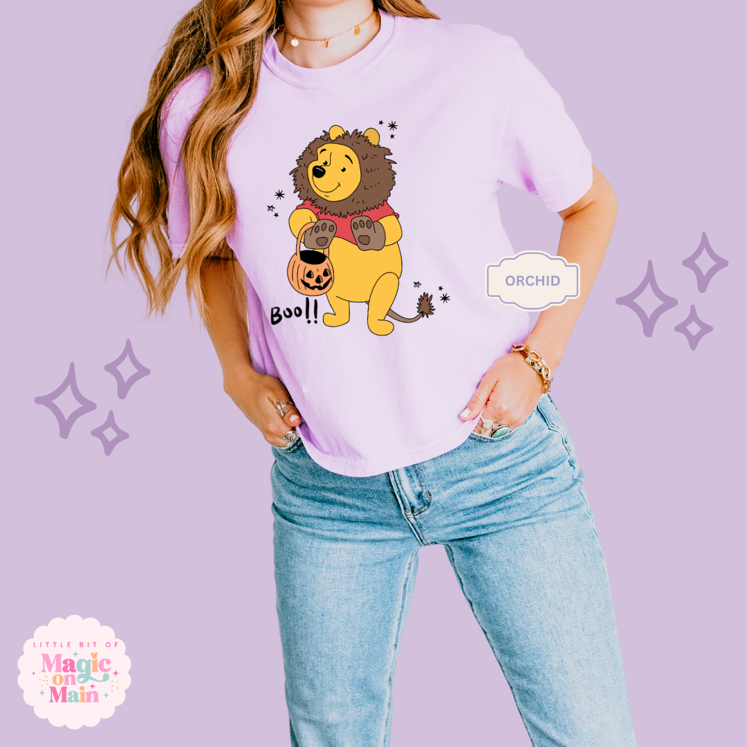 PRINTED BEARY SCARY - EXCLUSIVE TO MoM - WOMENS BOXY T-SHIRT