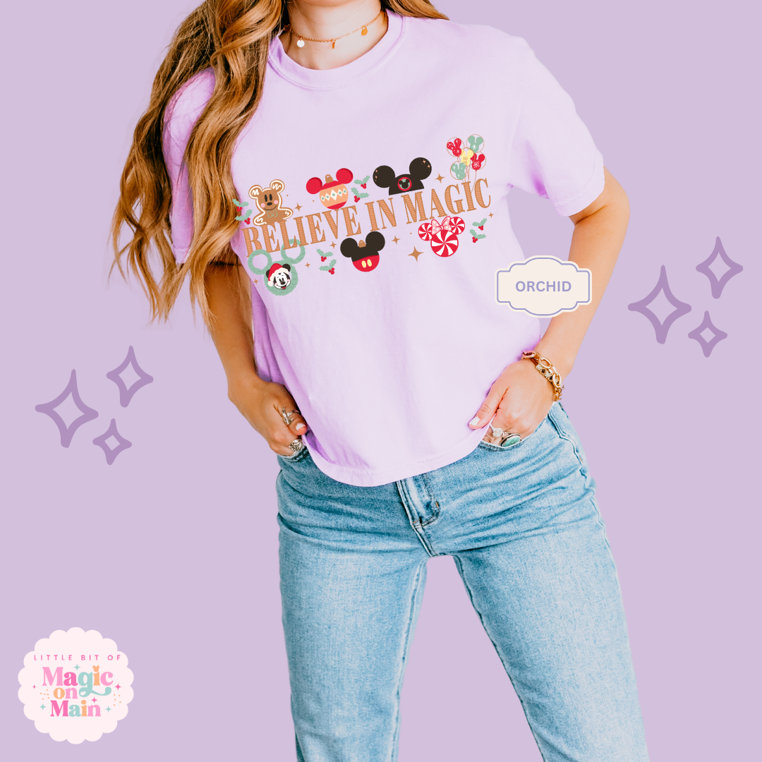 PRINTED BELIEVE IN MAGIC - EXCLUSIVE TO MoM - WOMENS BOXY T-SHIRT