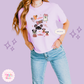 EMBROIDERED GHOULY HALLOWEEN - EXCLUSIVE TO MOM - WOMENS BOXY T-SHIRT 10059