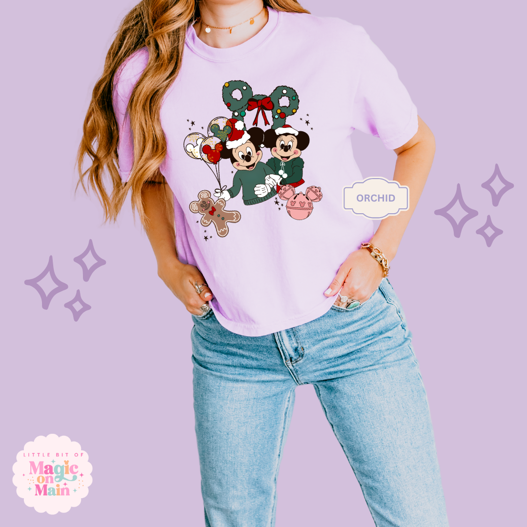 PRINTED WINTER MAGIC - EXCLUSIVE TO MoM - WOMENS BOXY T-SHIRT