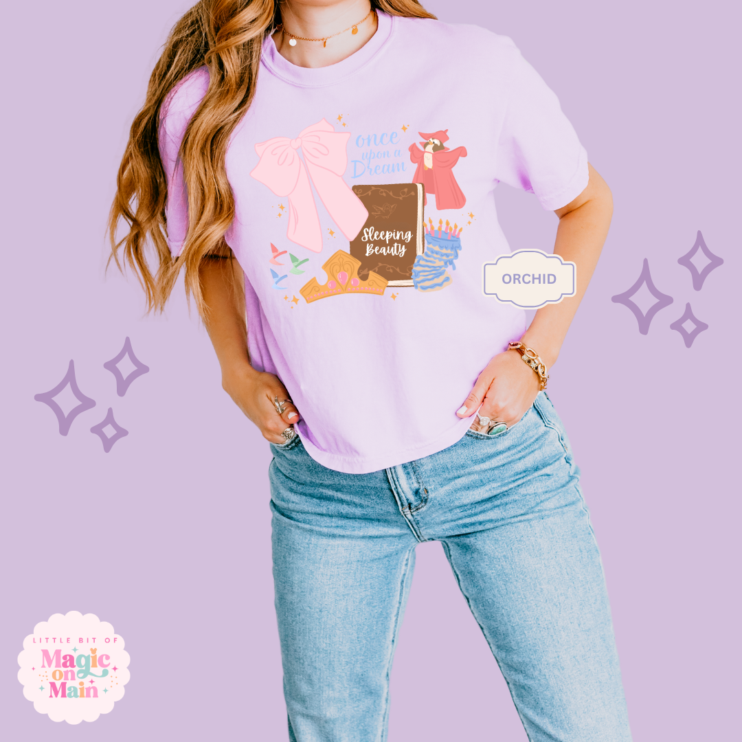PRINTED ONCE UPON A DREAM - EXCLUSIVE TO MoM - WOMENS BOXY T-SHIRT 10048