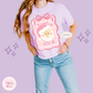 PRINTED SML WORLD COQUETTE - EXCLUSIVE TO MoM - WOMENS BOXY T-SHIRT
