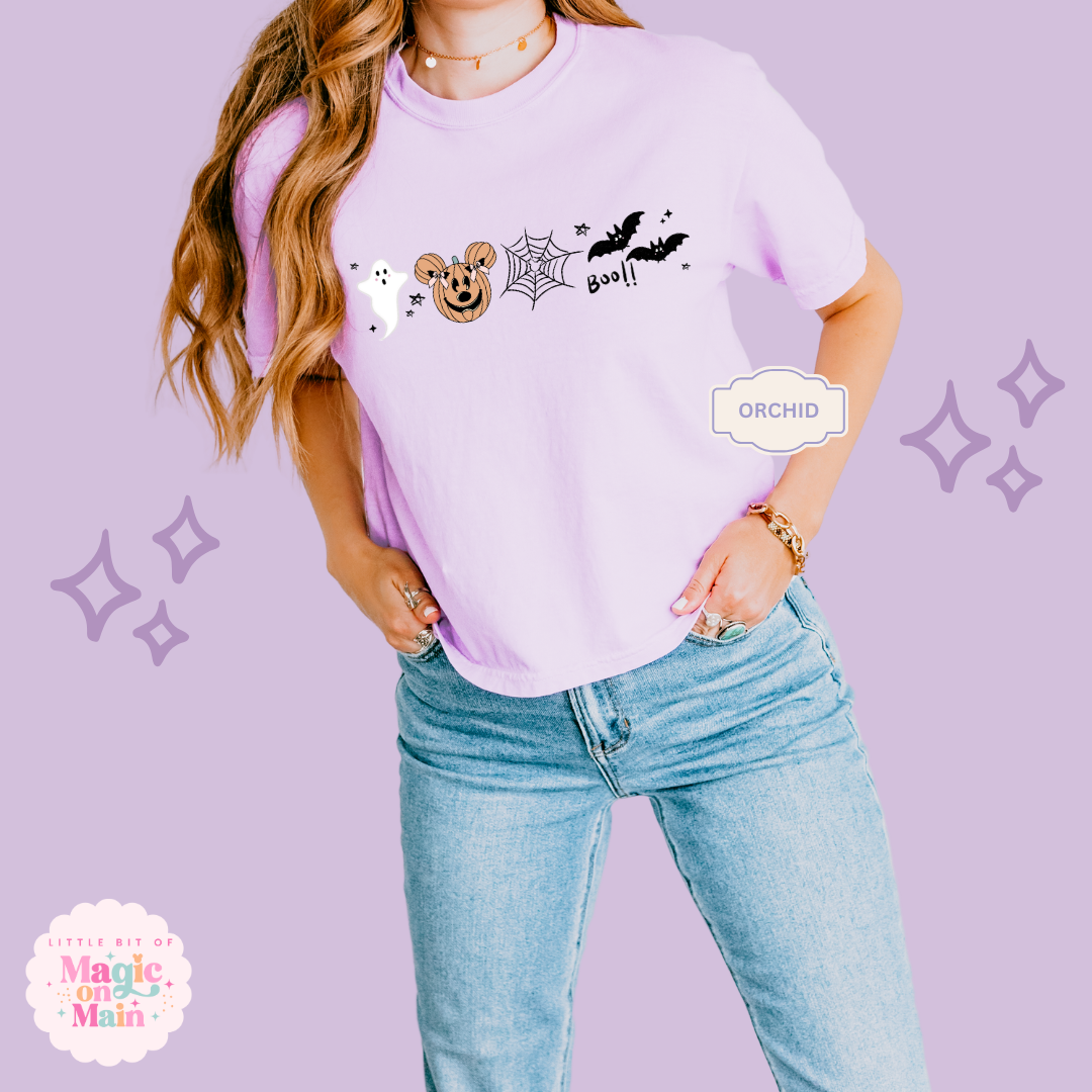 PRINTED BOO CREW - EXCLUSIVE TO MoM - WOMENS BOXY T-SHIRT