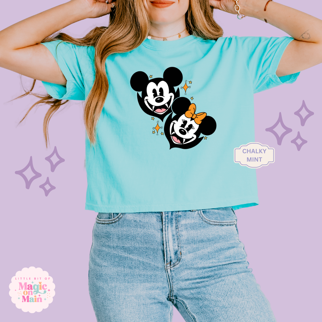 PRINTED MCKY VAMPIRE - EXCLUSIVE TO MoM - WOMENS BOXY T-SHIRT 10058