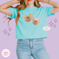 EMBROIDERED GINGERBREAD - EXCLUSIVE TO MOM - WOMENS BOXY T-SHIRT