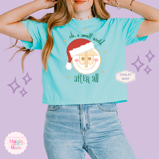 PRINTED SML WORLD - EXCLUSIVE TO MoM - WOMENS BOXY T-SHIRT