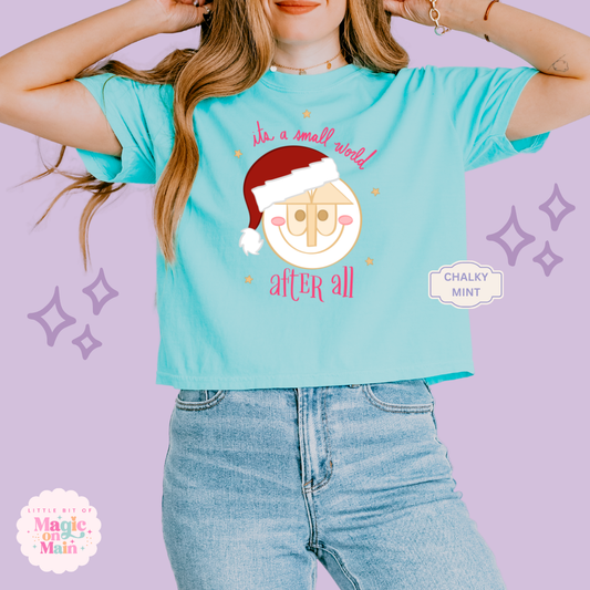 PRINTED SML WORLD - EXCLUSIVE TO MoM - WOMENS BOXY T-SHIRT