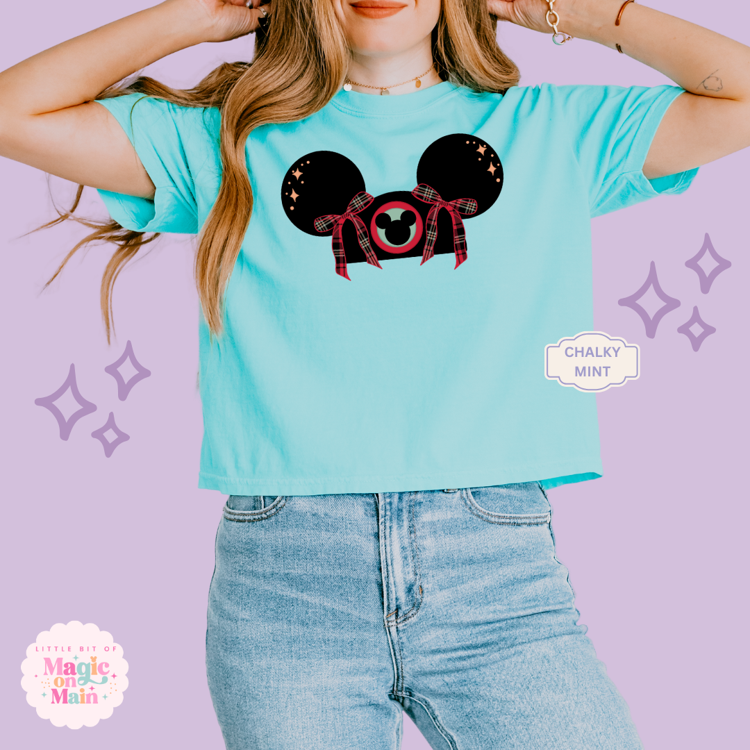 PRINTED HOLIDAY HAT - EXCLUSIVE TO MoM - WOMENS BOXY T-SHIRT