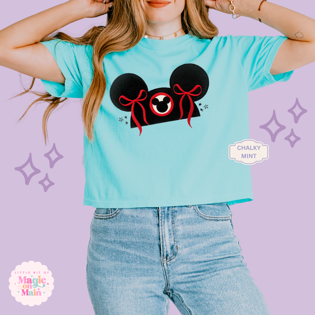 EMBROIDERED MCKY PARK HAT - WOMENS BOXY T-SHIRT 10036