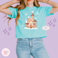 PRINTED GINGERBREAD CASTLE - EXCLUSIVE TO MoM - WOMENS BOXY T-SHIRT