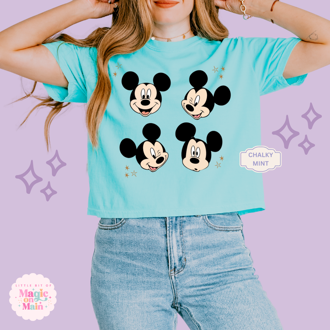 PRINTED MCKY STARS - EXCLUSIVE TO MoM - WOMENS BOXY T-SHIRT 10037