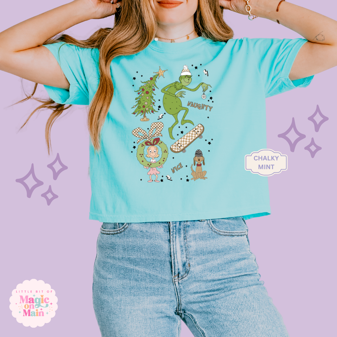 PRINTED MAX AND FRIENDS - EXCLUSIVE TO MoM - WOMENS BOXY T-SHIRT