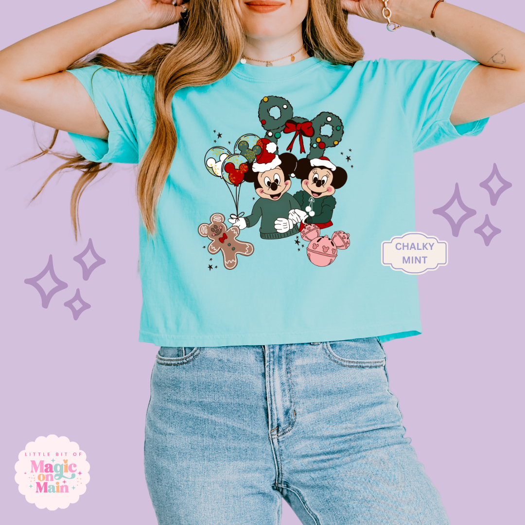 PRINTED WINTER MAGIC - EXCLUSIVE TO MoM - WOMENS BOXY T-SHIRT