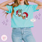 EMBROIDERED MERRY DNLD DAISY - EXCLUSIVE TO MOM - WOMENS BOXY T-SHIRT
