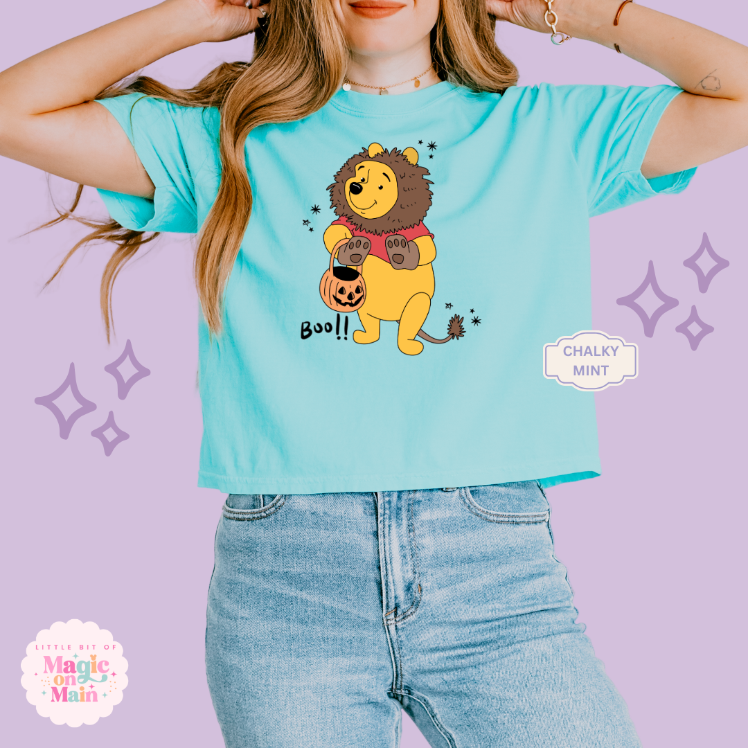 PRINTED BEARY SCARY - EXCLUSIVE TO MoM - WOMENS BOXY T-SHIRT
