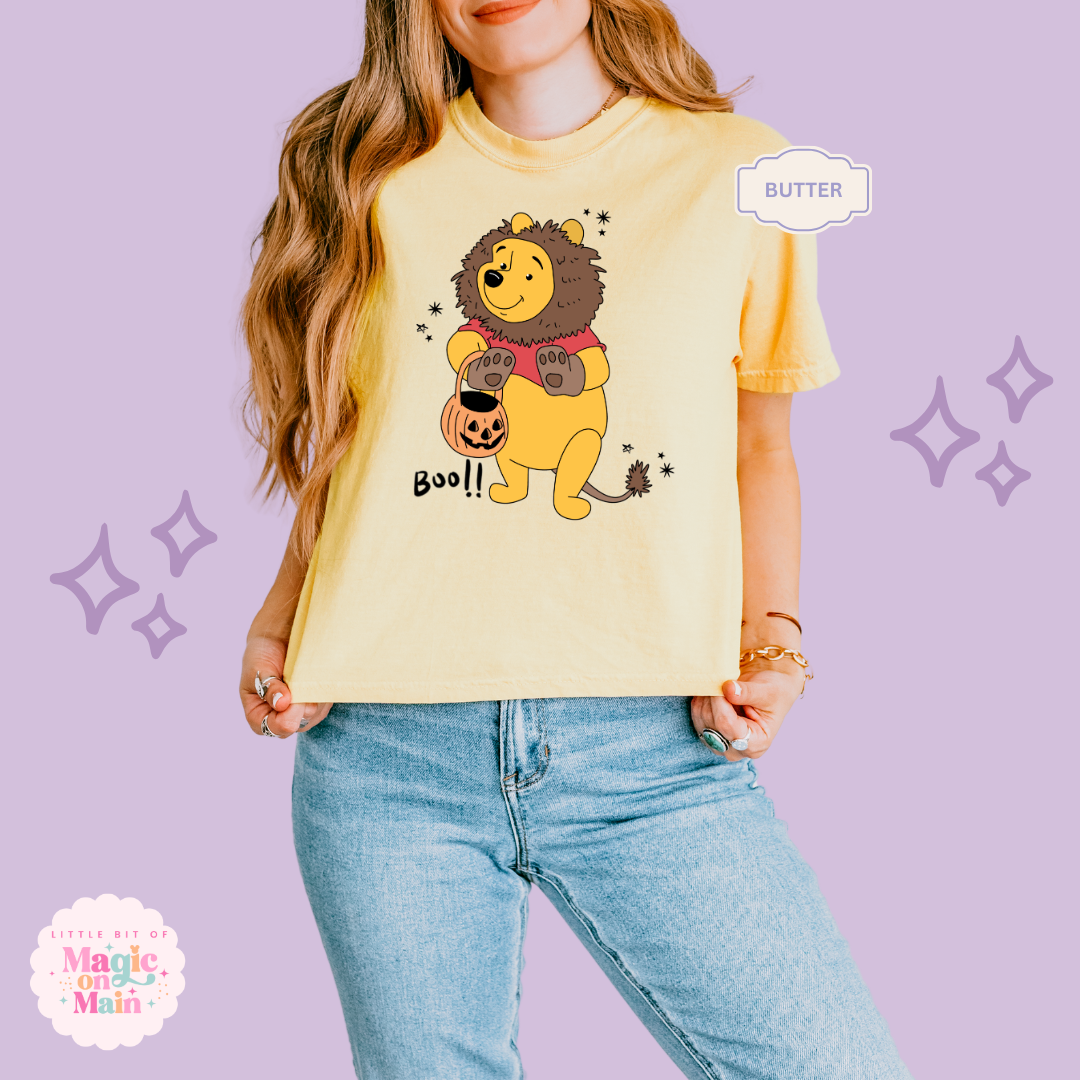 PRINTED BEARY SCARY - EXCLUSIVE TO MoM - WOMENS BOXY T-SHIRT