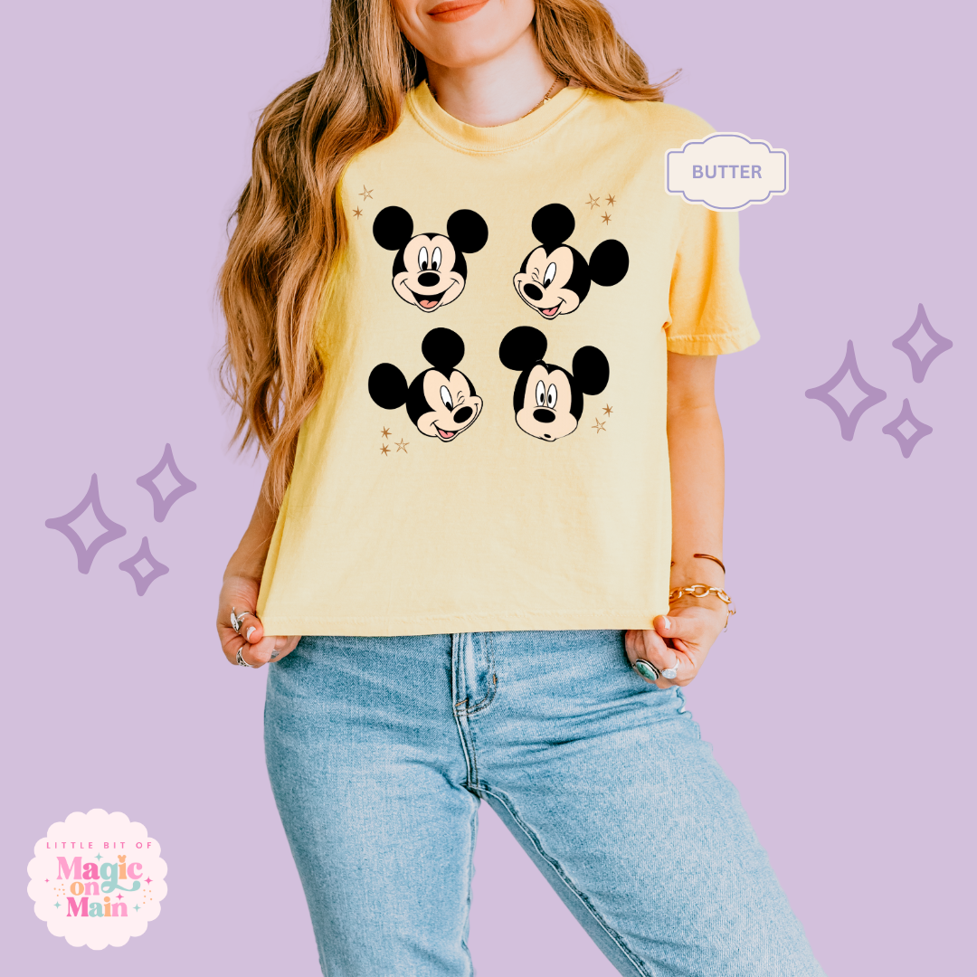 PRINTED MCKY STARS - EXCLUSIVE TO MoM - WOMENS BOXY T-SHIRT 10037